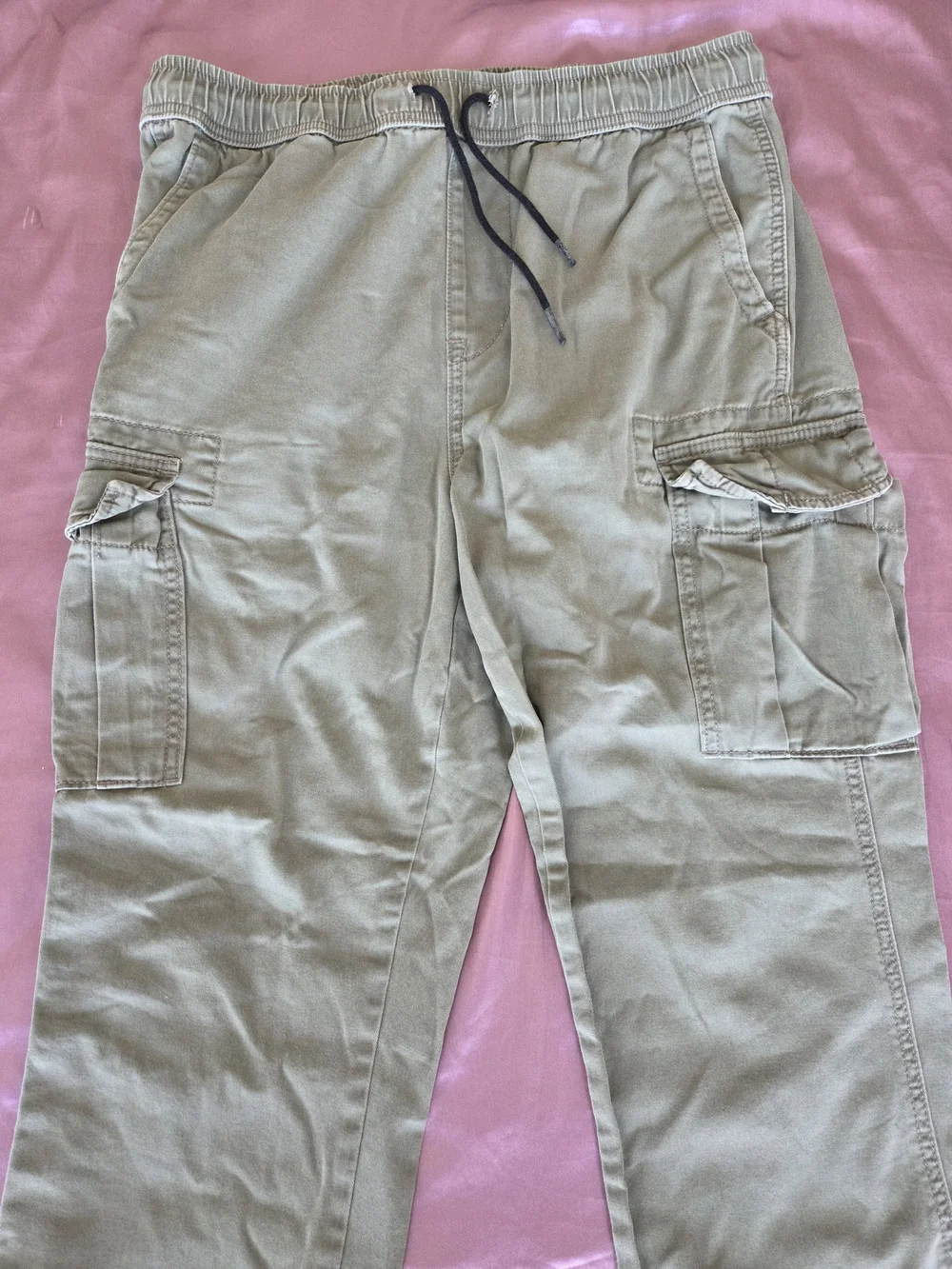 Men's Aeropostale Olive Green Cargo Joggers - Size M